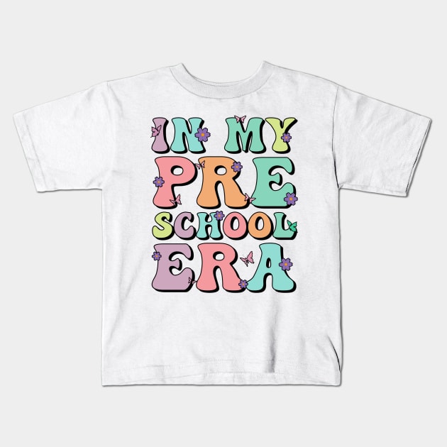 In My Preschool era, Back To School Kids T-Shirt by TrendyPlaza